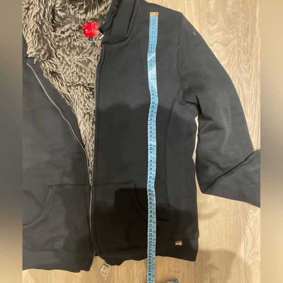 Warm comfy black jacket - Picture 3 of 3